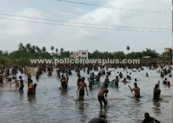 திண்டுக்கல்லில், மீன்பிடித் திருவிழா