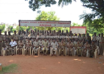 திண்டுக்கல்லில் புதிய பொருப்பில் தலைமைக் காவலர்கள்