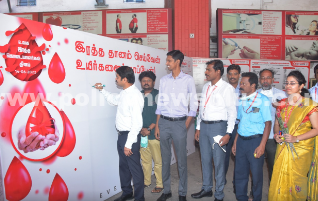 மதுரை மருத்துவமனையில், இரத்தத்தான விழிப்புணர்வு!