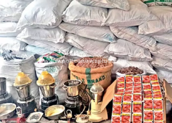 தாம்பரத்தில் 500 கிலோ,  குட்கா பறிமுதல்!