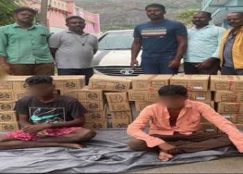 வெளிமாநில மதுபானம் கடத்திய, 2 பேர் கைது!