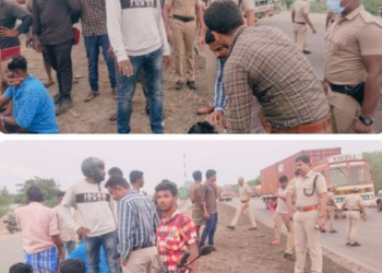 தெர்மல்நகர் பகுதியில் வாகனங்கள் மோதி விபத்து, காவல் கண்காணிப்பாளர்!