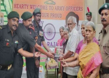 வீரமரணம் அடைந்த, ராணுவ வீரருக்கு மரியாதை!