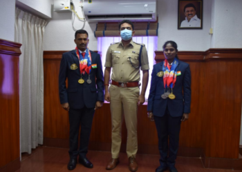 உலக அளவிலான விளையாட்டுப் போட்டியில் வெற்றி பெற்ற, சேலம் காவல்துறையினருக்கு வாழ்த்து!