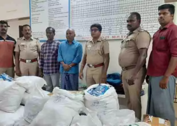 புன்னம் பகுதியில் நடந்த வாகன சோதனையில், 300 கிலோ புகையிலை பொருட்கள் பறிமுதல்!