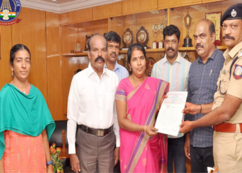 21 இலட்சம் மதிப்புள்ள நிலத்தை, மீட்டுக்கொடுத்த  காவல்துறையினர்!