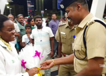 தமிழ்நாடு காவல்துறையின், தேசம் தாண்டியபாசம்!