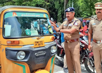 சி.டி.எச் சாலையில்,காவல் ஆணையர்!