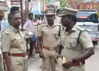 ஊர்வலத்தில், வடக்கு மண்டல ஐ.ஜி!