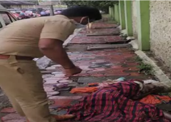 குளிரில் நடுங்கிய மூதாட்டி, அரவணைத்த கோவை காவல்துறையினர்!