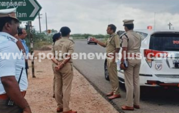 முதல்வர் வருகையை முன்னிட்டு, காவல்துறையினர் ஆய்வு!