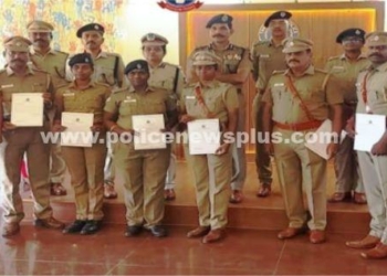 துரிதமாக செயல்பட்ட காவல்துறையினருக்கு, நற்சான்றிதழ் வழங்கிய D.G.P