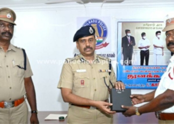 போக்குவரத்து காவல்துறையினருக்கு, வழங்கபட்ட புதியவகை கேமரா!