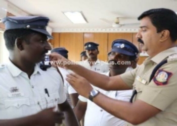 போக்குவரத்து காவல்துறையினருக்கு நவீன கேமரா வழங்கிய தூத்துக்குடி S.P