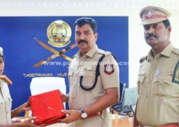 தங்கபதக்கம் வென்ற,பெண் காவலர்!