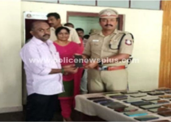 25 லட்சம் மதிப்புள்ள, 105 செல்போன்கள் மீட்பு!