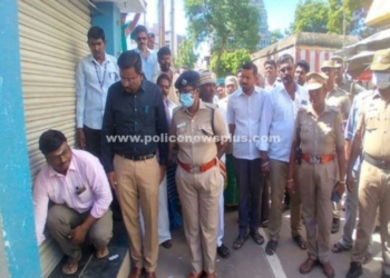 மறைமுகமாக புகையிலை,  விற்பனைசெய்த கடைகளுக்கு சீல் தஞ்சை காவல்துறையினர்!