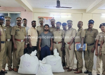 பள்ளி மாணவர்களுக்கு கஞ்சா விற்பனை, பீகார் மாநிலத்தவர் கைது!