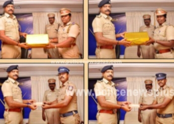 சிறப்பாக பணிபுரிந்த 23, காவல் அதிகாரிகளுக்கு பாராட்டு திருநெல்வேலி S.P