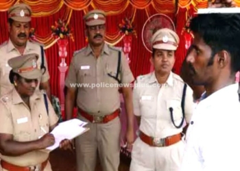 ஊர்க்காவல் படைக்கு ஆட்கள் தேர்வு முகாம், புதுக்கோட்டை S.P