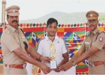 துப்பாக்கி சுடும் போட்டியில் ,திருநெல்வேலி காவல்துறை துணைத்தலைவர்  முதலிடம்!