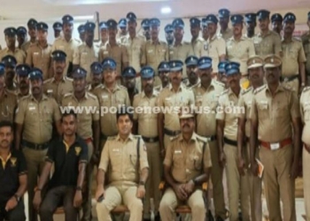 ஒரு வார கால பயிற்சியில், காவல்துறையினருக்கு, பாராட்டு சான்றிதழ்!