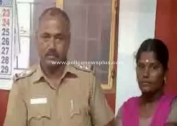 பெண் காவலருக்கு பாராட்டு!