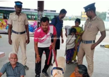 காவல்துறை சார்பில் தீவிர சோதனை S.P