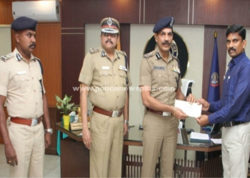 சிறப்பாக துப்பு துலக்கிய காவல்துறையினருக்கு பாராட்டு!