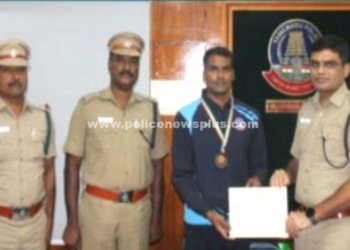 அகில இந்திய போட்டியில் வெண்கல பதக்கம், விழுப்புரம் காவலர்!