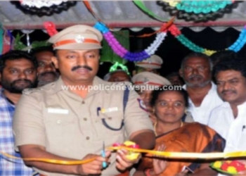 நவீன கேமராக்களை திறந்து வைத்த  திண்டுக்கல் S.P