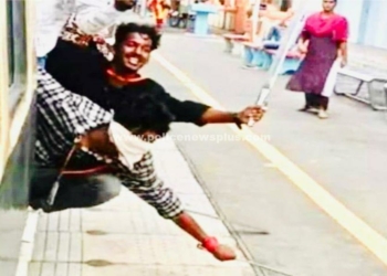 ரயிலில் நடைமேடையில் பட்டா கத்தி உரசியபடி பயணம்,கல்லூரி மாணவர்கள் கைது!