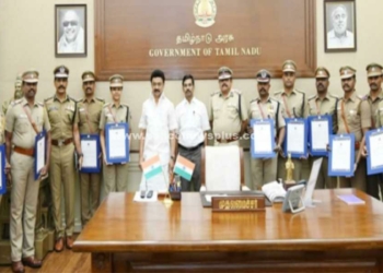 கோவை காவலர்களுக்கு தமிழ்நாடு முதல்வர் பாராட்டு