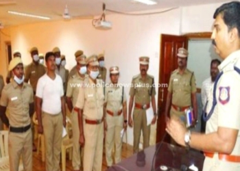 ஊர்க்காவல் படையினருக்கு எஸ்.பி யின் வாழ்த்து!