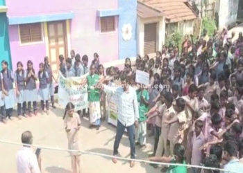 கழிப்பறை தின விழிப்புணர்வு நடைபயணம்!