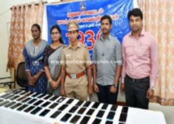 1,29,35,850 மதிப்புள்ள செல்போன்கள் உரிய நபர்களிடம்  ஒப்படைப்பு!