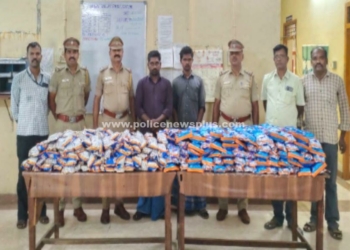 எக்ஸ்பிரஸ் ரயிலில் புகையிலை கடத்தி வந்த 2 பேர் கைது!