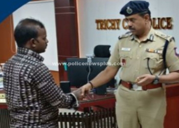 வாலிபரின் நேர்மையான செயல் காவல் ஆணையர் பாராட்டு!