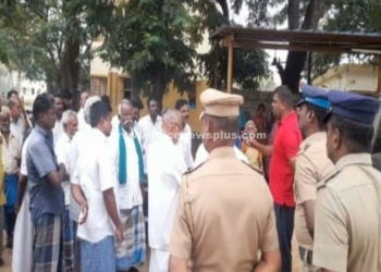 காவல் நிலையத்தை முற்றுகையிட்ட கிராம மக்கள்