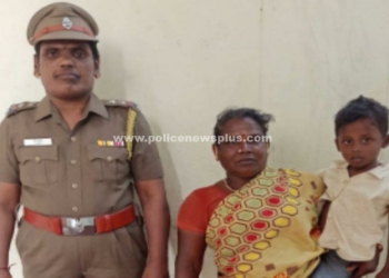 தனியாக தவித்த குழந்தை 1 மணி நேரத்தில் உறவினரிடம் ஒப்படைப்பு!