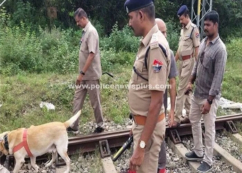 ரெயில் நிலையத்தில் வெடிகுண்டு சோதனை!