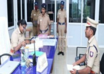 மேற்கு காவல் நிலையத்தில் S.P ஆய்வு!