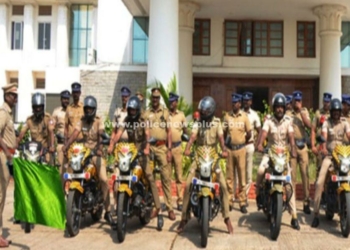 ரோந்து வாகனங்களை துவக்கி வைத்த A.S.P