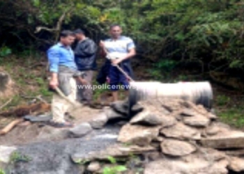 கடும் வேட்டையில்  1100 லிட்டர் கள்ளச்சாராய ஊறல் அழிப்பு!