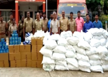 கண்டெய்னரின் இரகசிய அறையில் 12 இலட்சம் மதிப்புள்ள போதை!