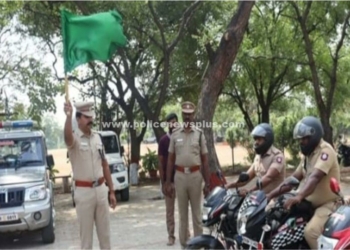 தீவிர ரோந்து பணி மேற்கொள்ள வாகனங்கள் துவக்கம்