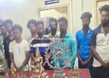 சட்டவிரோதமான செயலில் மர்ம கும்பல் கைது!