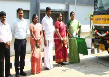 67.70 இலட்சம் மதிப்பீட்டில் கழிவுநீர் உறிஞ்சு வாகனங்கள்!