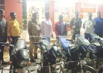 10 இருசக்கர வாகனங்கள் பறிமுதல்!