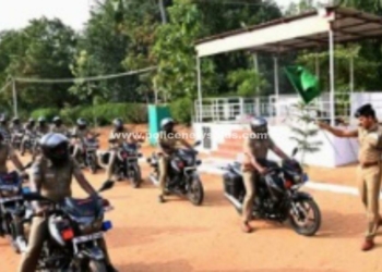 வாகனங்களை துவக்கி வைத்த D.G.P